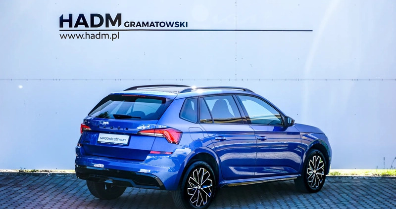Skoda Kamiq cena 125900 przebieg: 18864, rok produkcji 2023 z Pilica małe 781